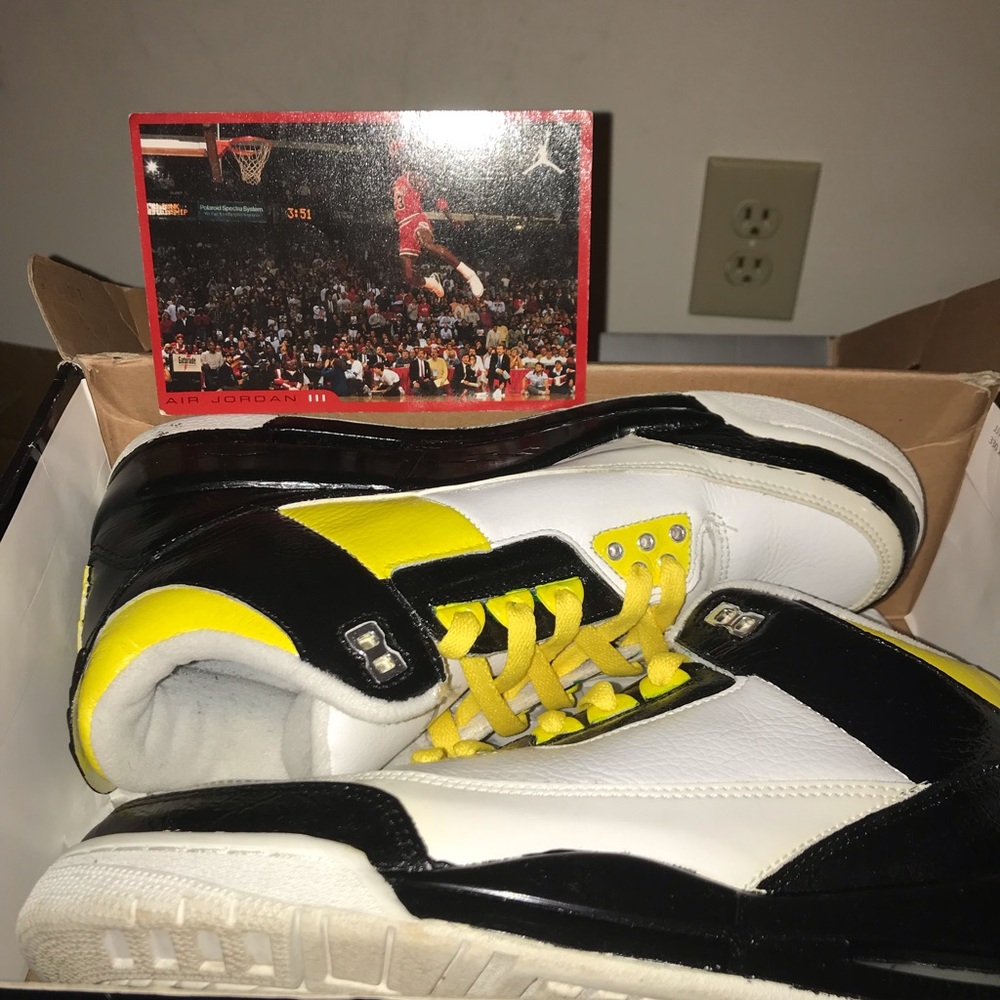 Jordan Retro 3 custom - Picture 9 of 11